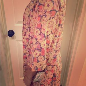 Lindsay cardigan floral pattern